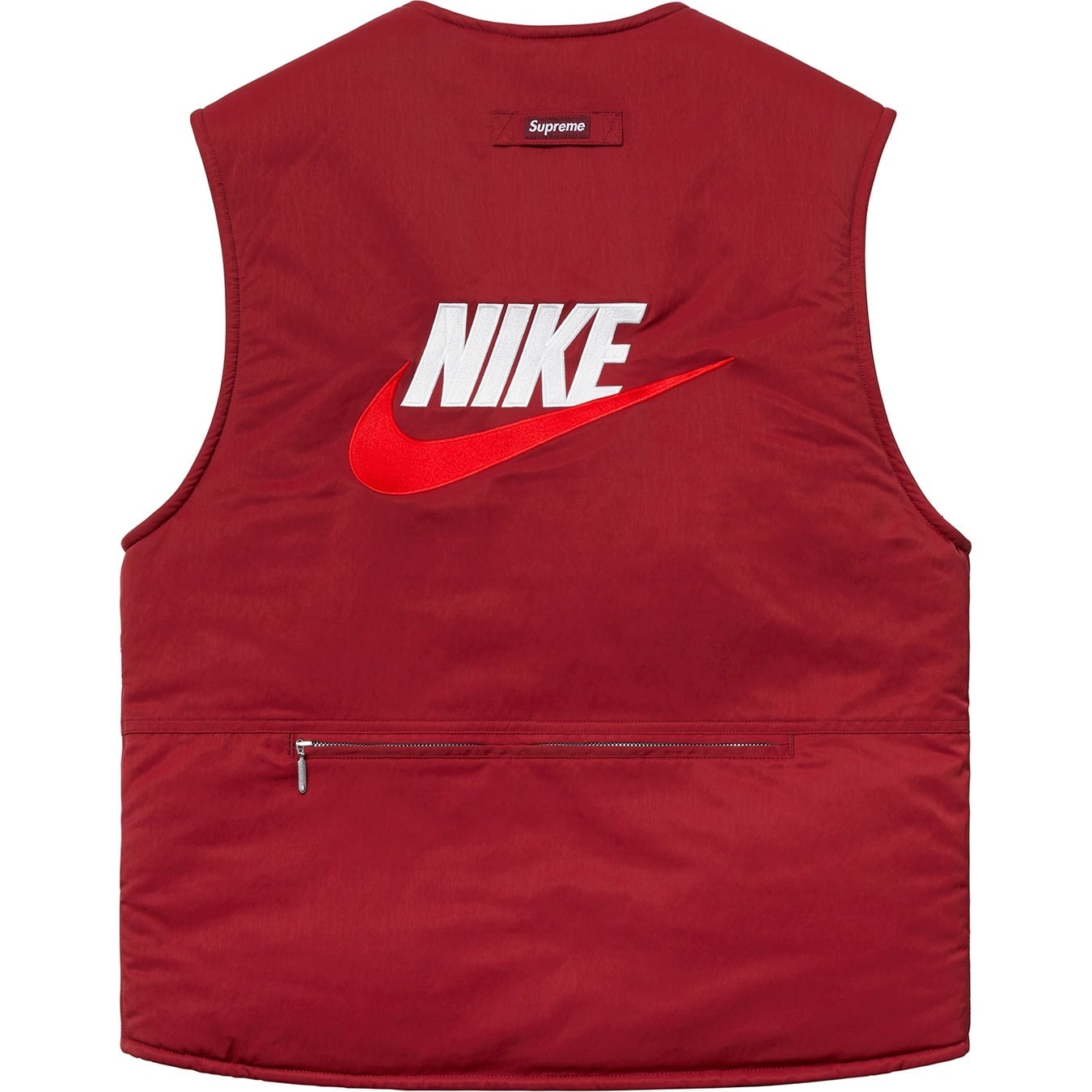 Supreme®/Nike® Reversible Nylon Sherpa Vest view 9